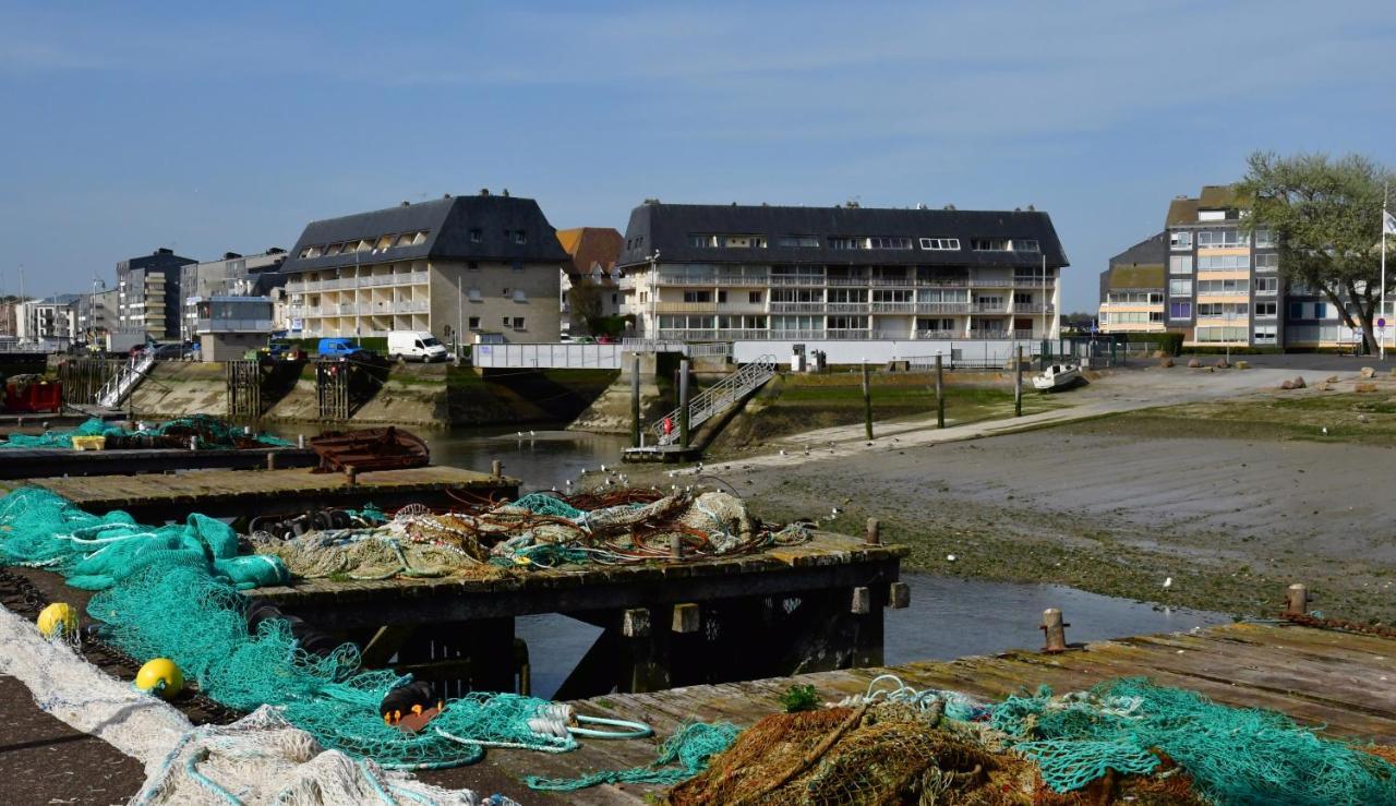 Appartement vue mer et marina, Loggia - Parking Courseulles-sur-Mer Buitenkant foto