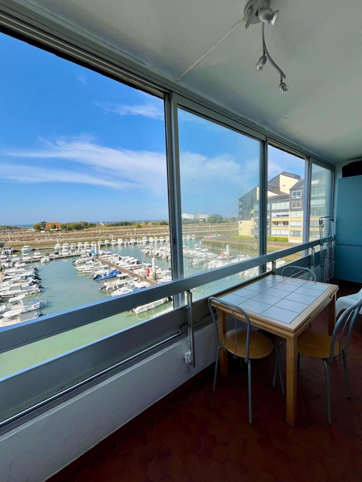 Appartement vue mer et marina, Loggia - Parking Courseulles-sur-Mer Buitenkant foto