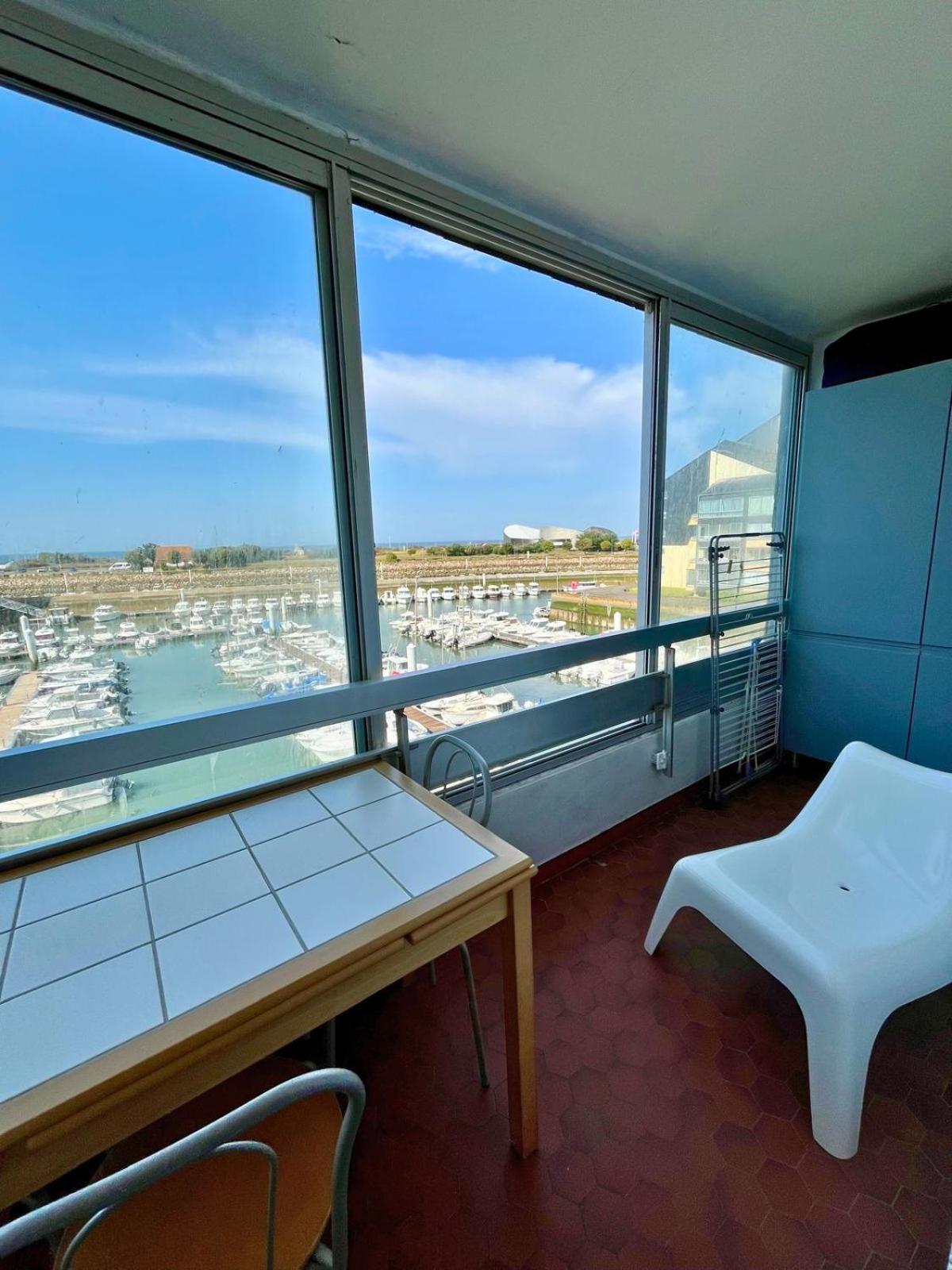 Appartement vue mer et marina, Loggia - Parking Courseulles-sur-Mer Buitenkant foto
